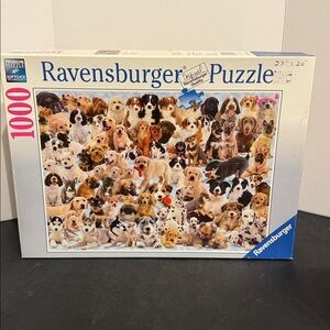 Ravensburger 🔴2/$25🔴Dogs Galore 1000 Piece adult Jigsaw Puzzle